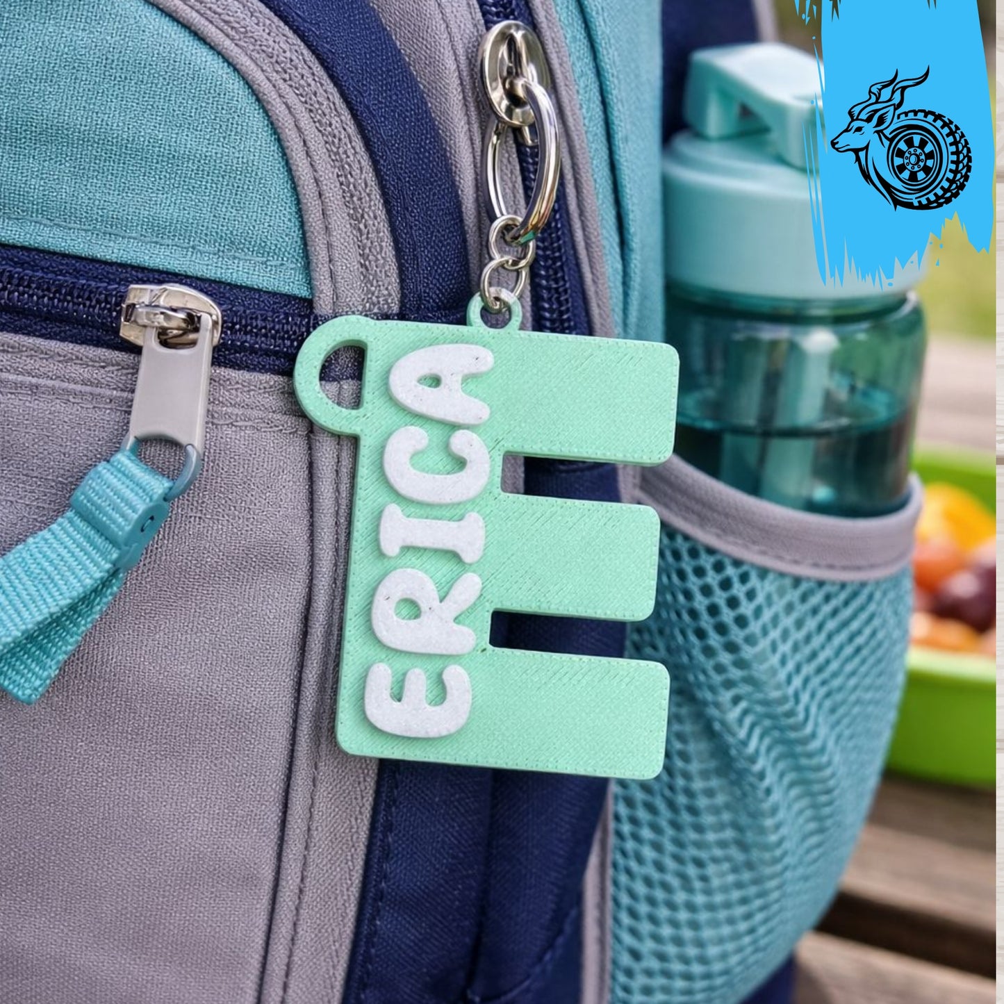 Monogram - Letter Keychain
