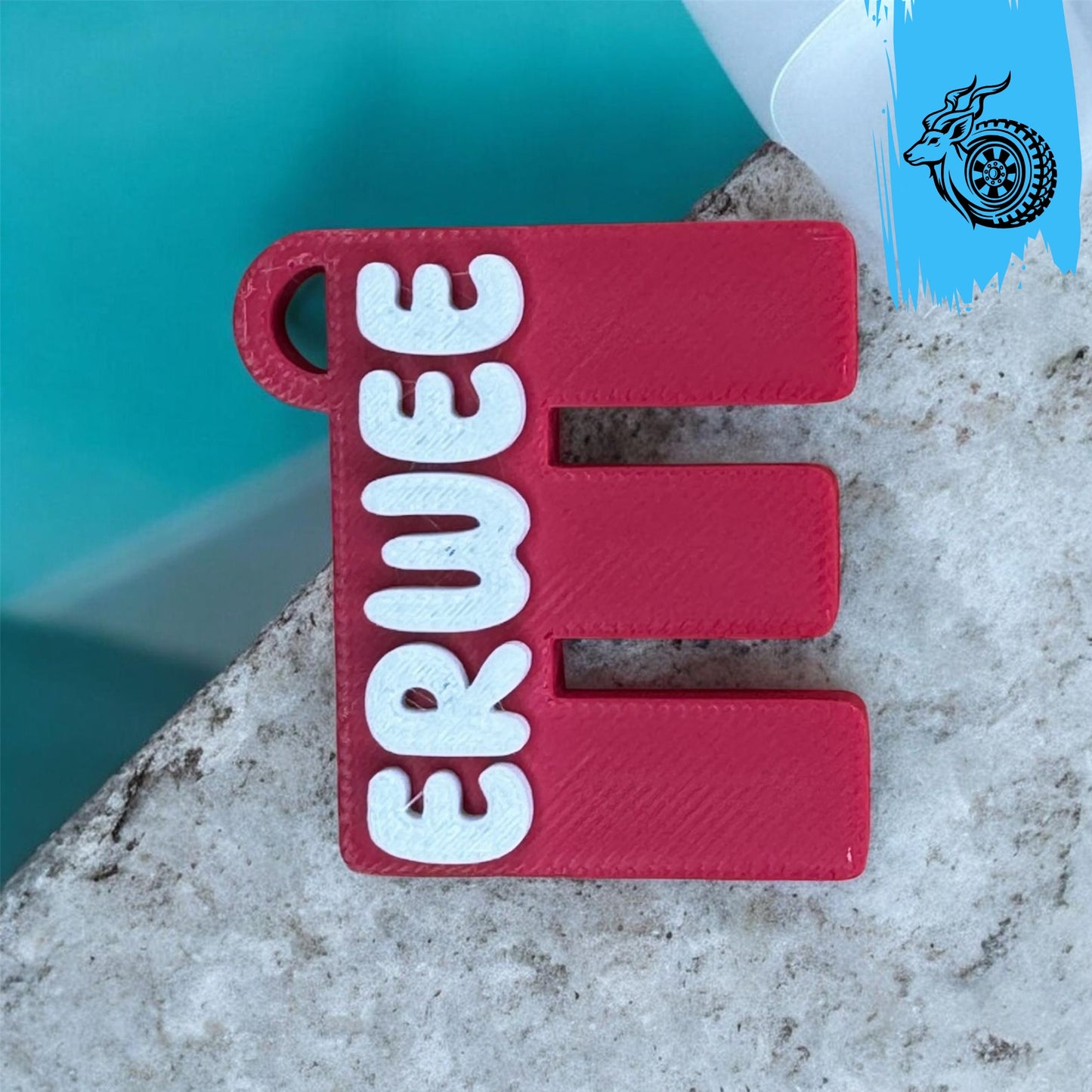 Monogram - Letter Keychain
