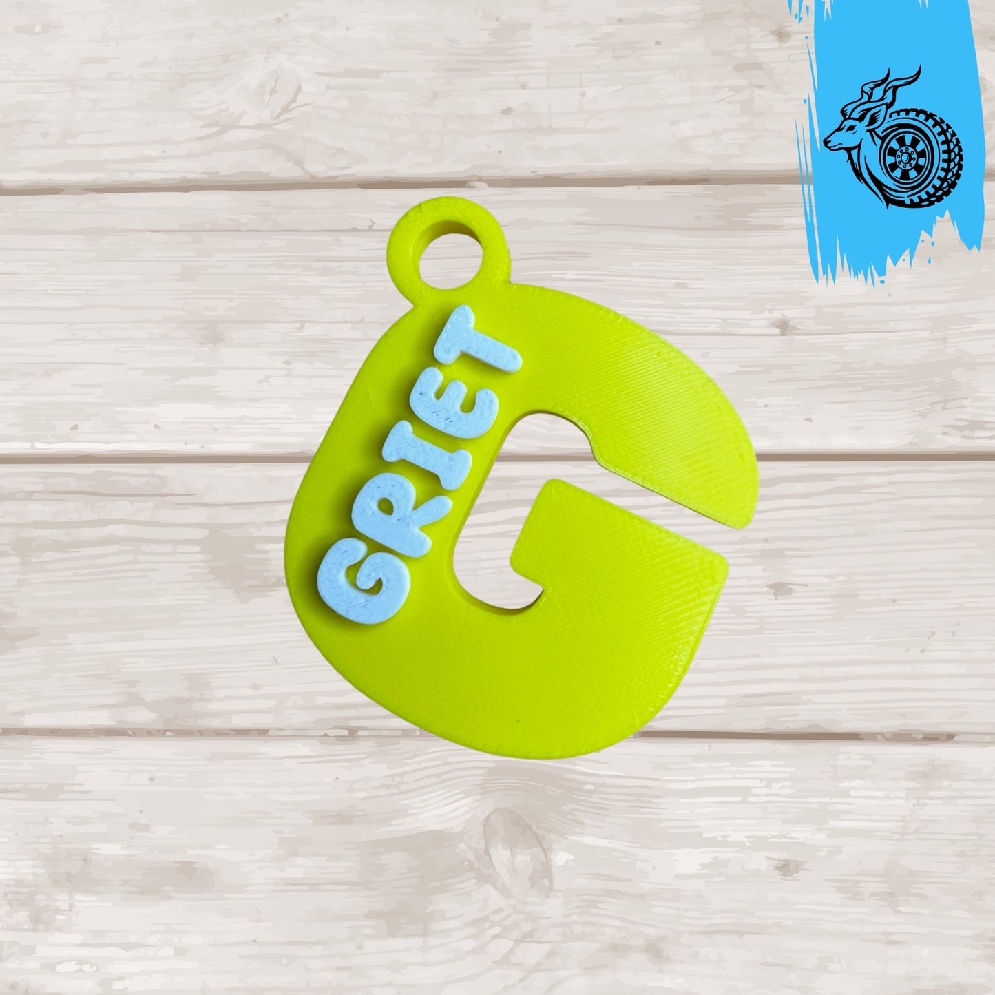Monogram - Letter Keychain