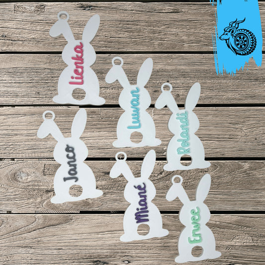 Bunny - Easter Keychain