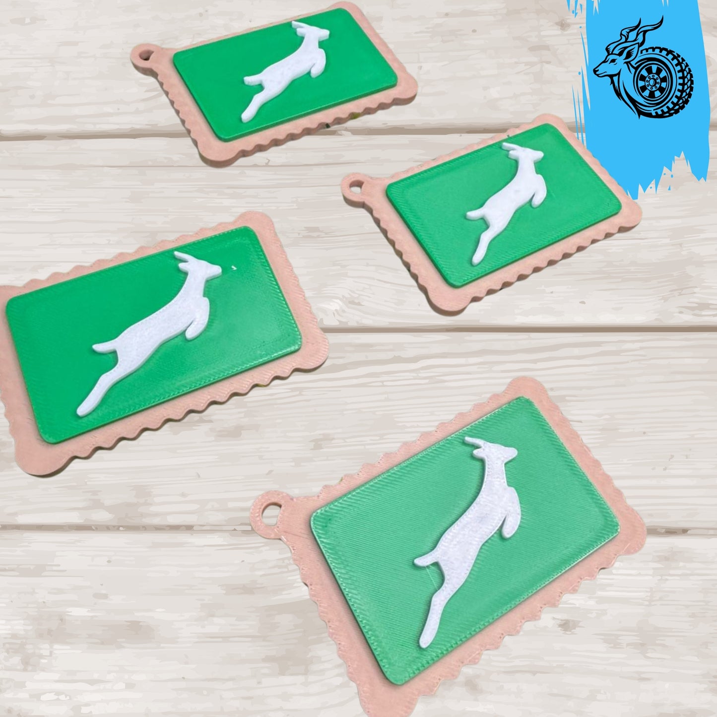 Zoo Cookie Collection Keychains